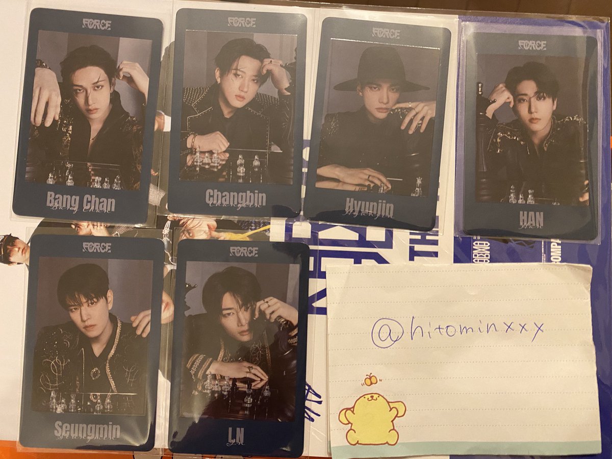 フォトカード買ってたのすっかり忘れてた 🐰🐥以外で欲しい方