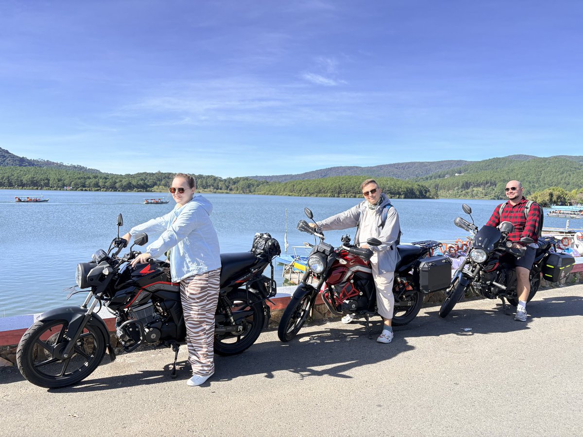 vietnam2wheels's tweet image. 🎉 A perfect day to hit the road on two wheels 🚀

Riding through Vietnam with travelers who share the same passion for adventure, freedom, and discovering the country the real way.
#MotorbikeTourVietnam #VietnamByMotorbike #TwoWheelsAdventure #RideVietnam #MotorbikeTravel