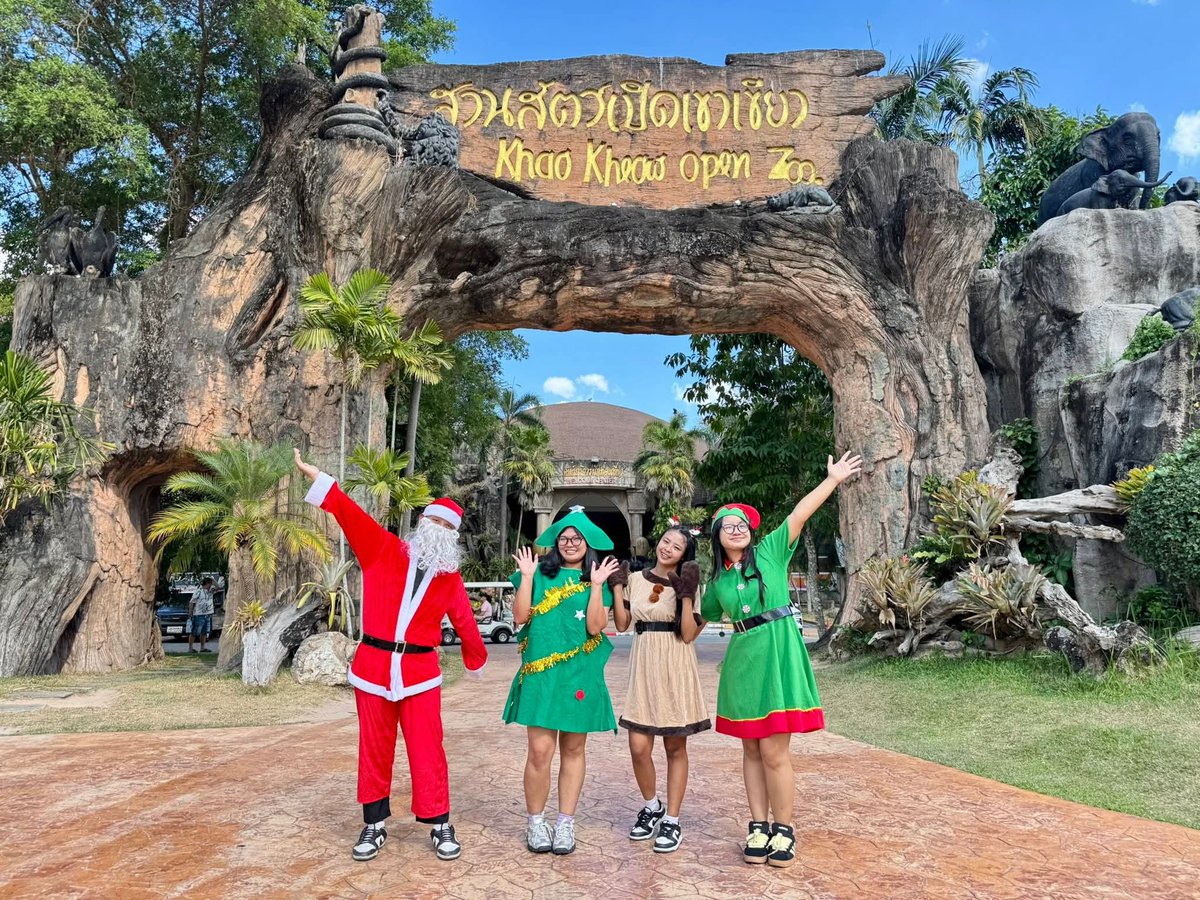 สวนสัตว์เปิดเขาเขียว Khao Kheow Open Zoo tweet media