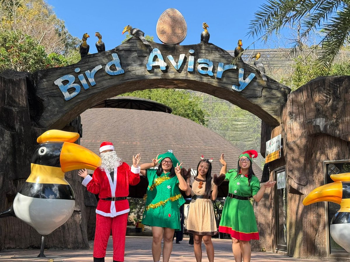 สวนสัตว์เปิดเขาเขียว Khao Kheow Open Zoo tweet media