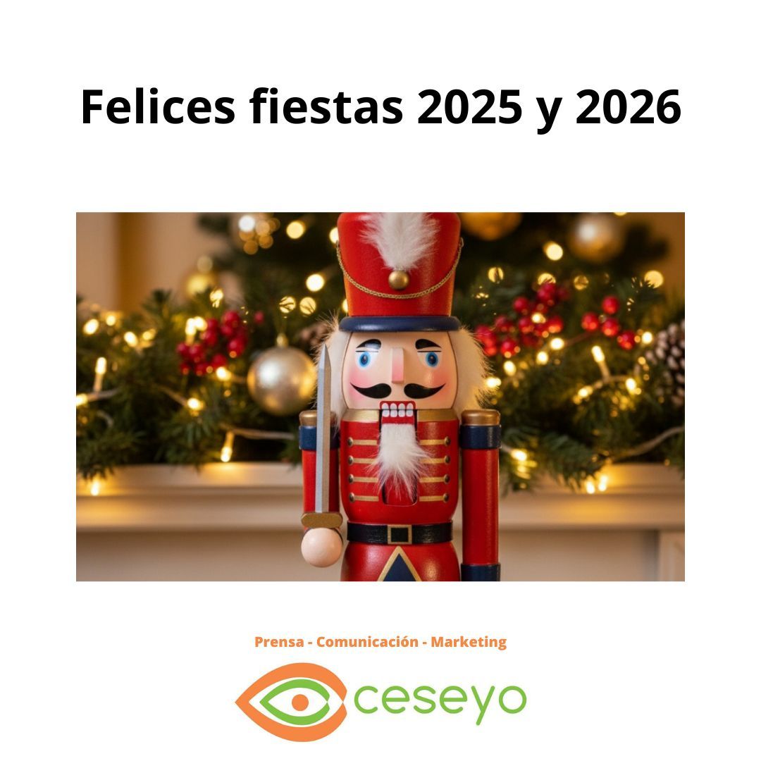 #Ceseyo os desea unas felices fiestas 2025 y 2026