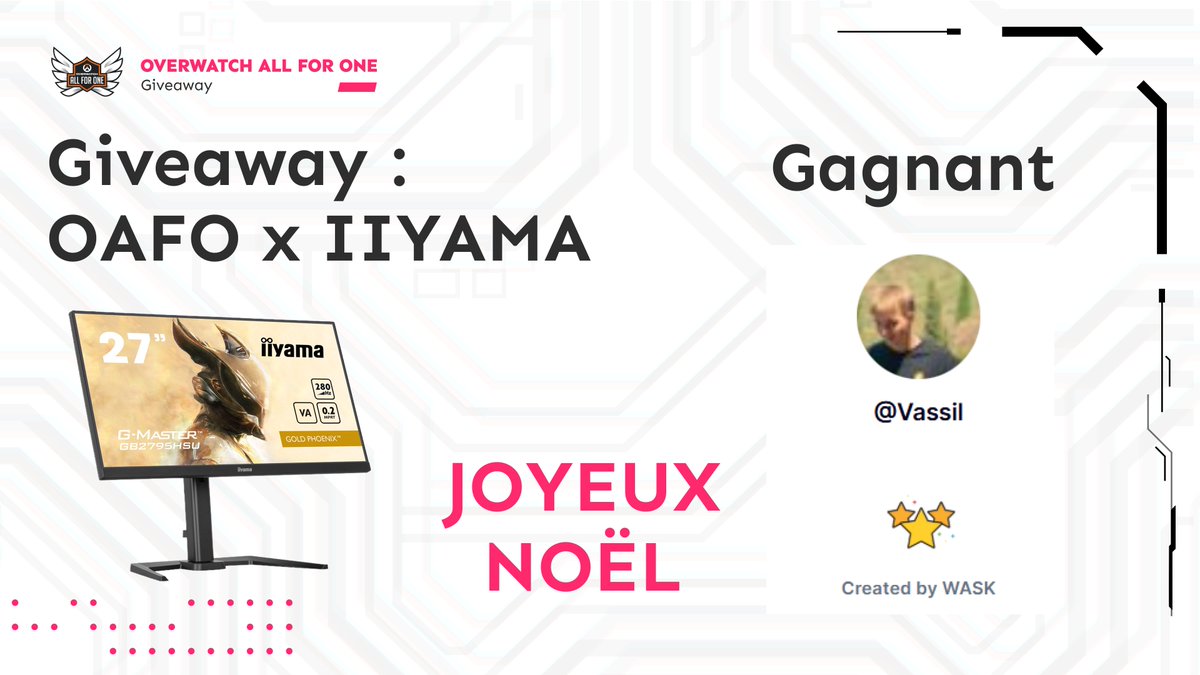 PlayAllForOneFR's tweet image. Félicitations à @VLassil, notre gagnant 🎁

Merci à toute la communauté pour votre participation.
Merci à @iiyamagmaster pour ce très beau cadeau.

x.com/PlayAllForOneF…

👉 @VLassil, contacte nous en DM pour la suite.