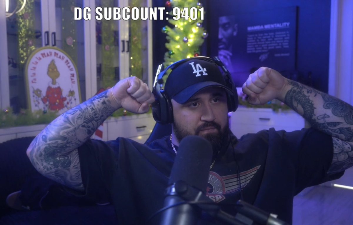 9400 SUBS on <a href="/Twitch/">Twitch</a> Hard work and dedication. To all my community I fucking love y’all. Words do not explain how much I thank yall for all you do. Gult till I die. WE AINT DONE YET!