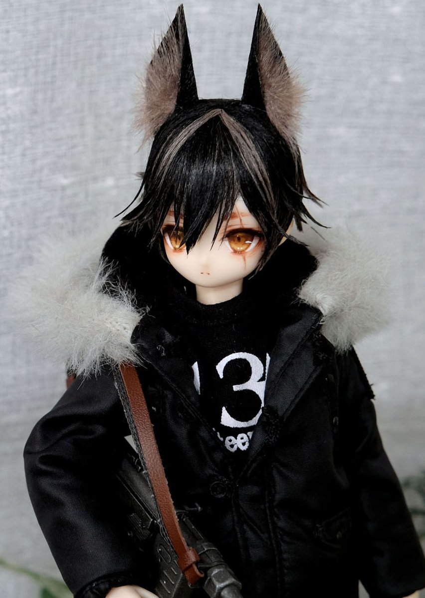 オビツ11無植毛ヘッドカスタム＆ウィッグを ヤフオクに出品しました