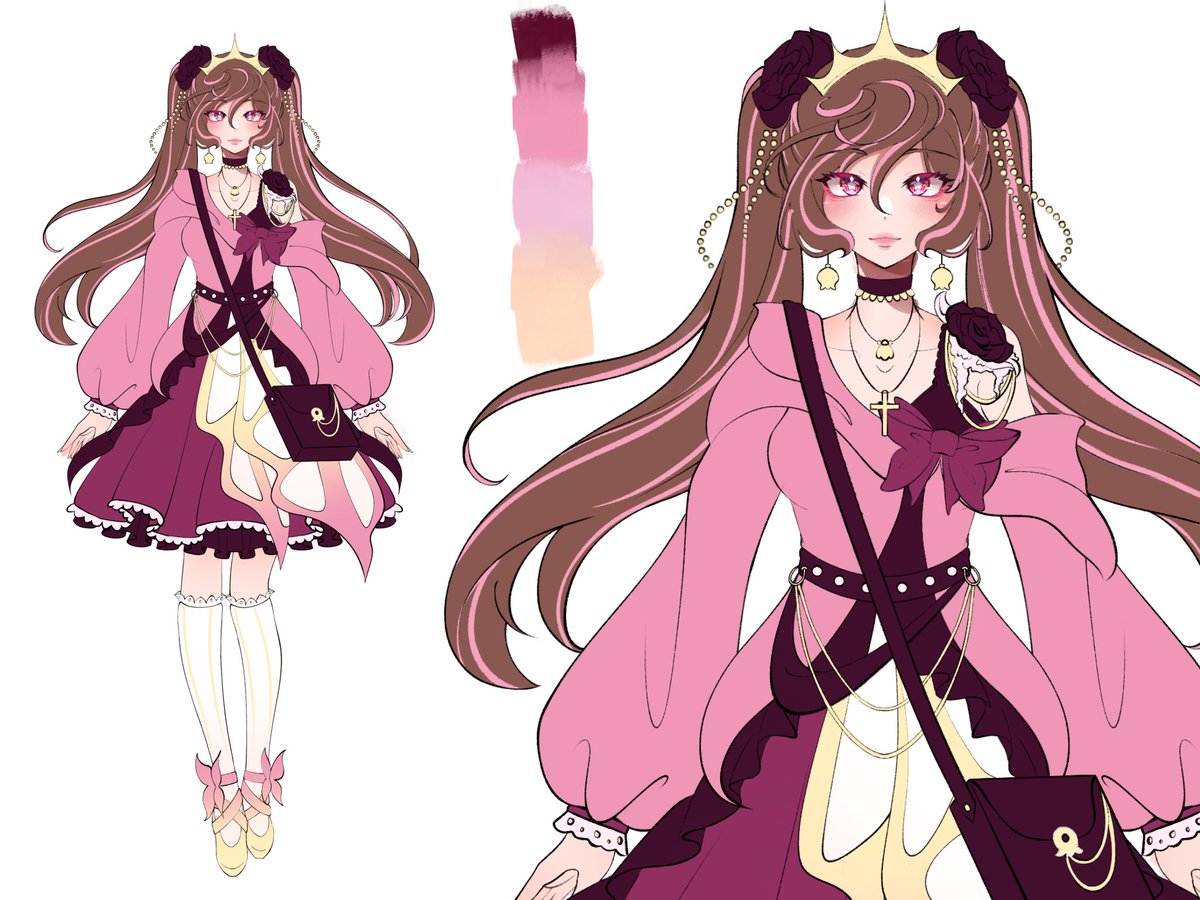 🌹✨VTuber artists! 

How much do you normally charge for VTuber designs? 

I’m trying to get into VTuber art but don’t really know how to start regrading pricing…✨🌹

Ft. Model Im making for a friend!:

#Vtubermodel #vtubers #art #vtuberdesign