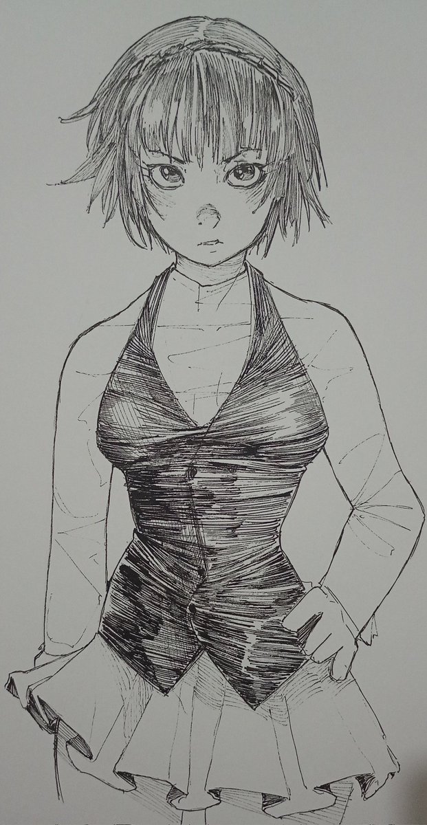 Henricas16534's tweet image. The queen 

#MakotoNiijima #p5r