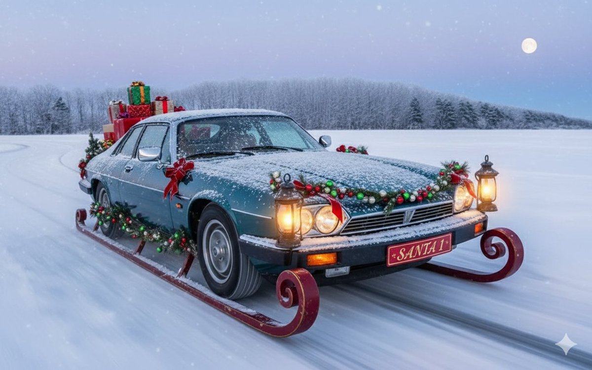 theclassicmech's tweet photo. 🌲We would like to wish you all a very Merry Christmas and a Happy New Year.
🌲Szeretnénk mindannyiótoknak nagyon boldog karácsonyt és sikerekben gazdag új évet kívánni.
🌲Wir wünschen Ihnen allen ein frohes Weihnachtsfest und ein glückliches neues Jahr.
#xjs #jaguar #jaguarxjs https://t.co/uy7AhBQQeK