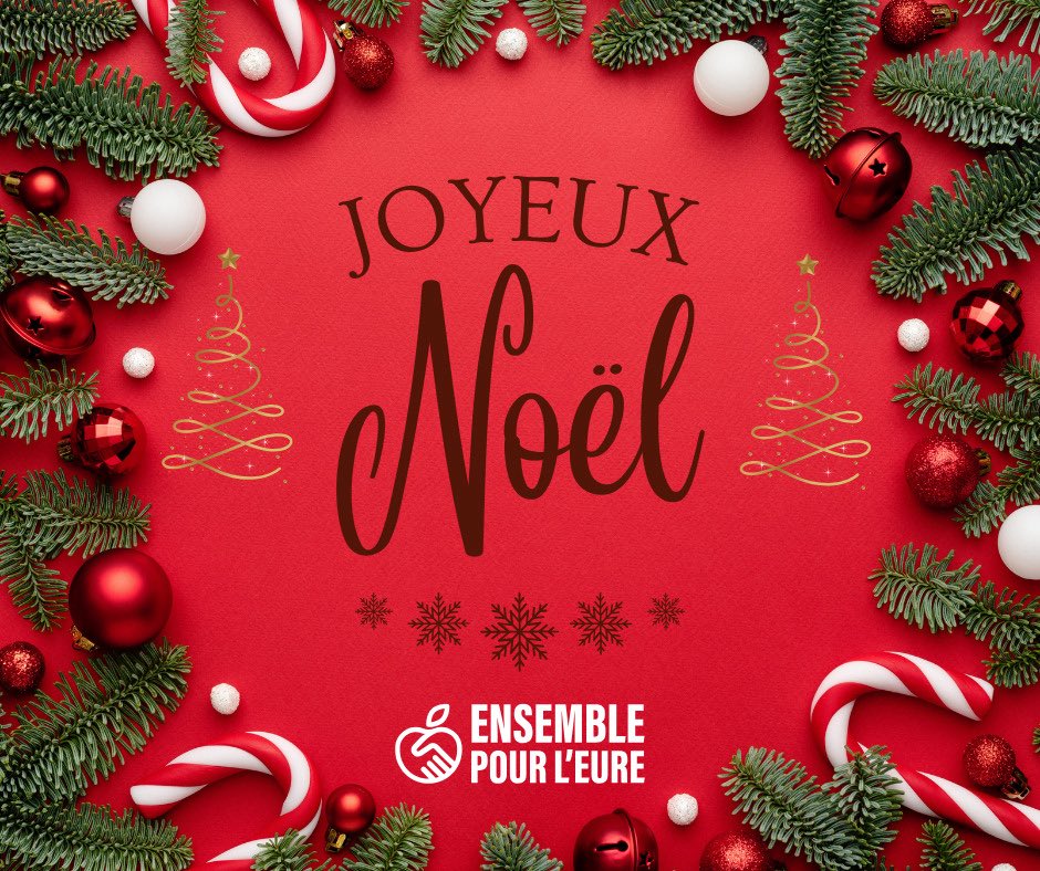 🎄🎅En cette période de fêtes, les élus de la majorité départementale vous souhaitent un joyeux Noël.

Une pensée pour les personnes isolées, et un immense merci à tous les Eurois qui travaillent pendant les fêtes pour veiller sur nous. 🎄