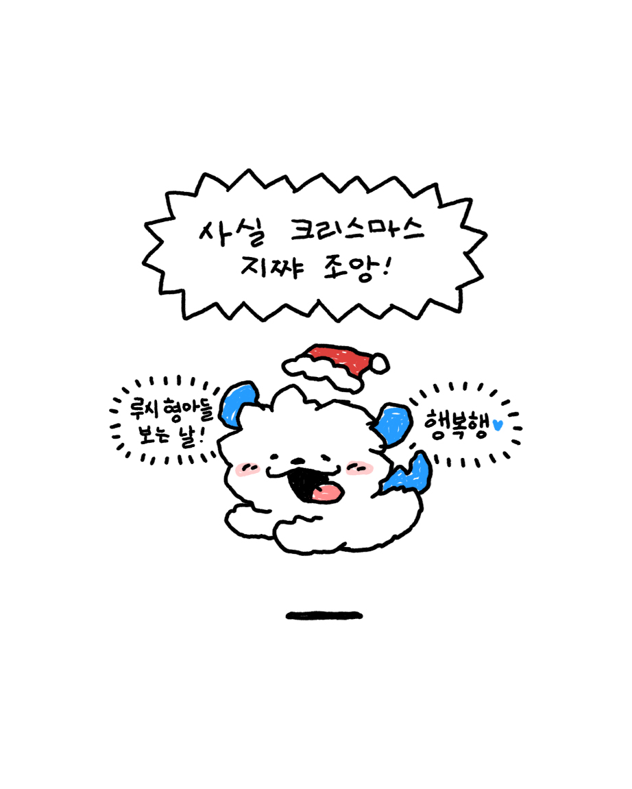 왈왈이들아 Merry Christmas💖