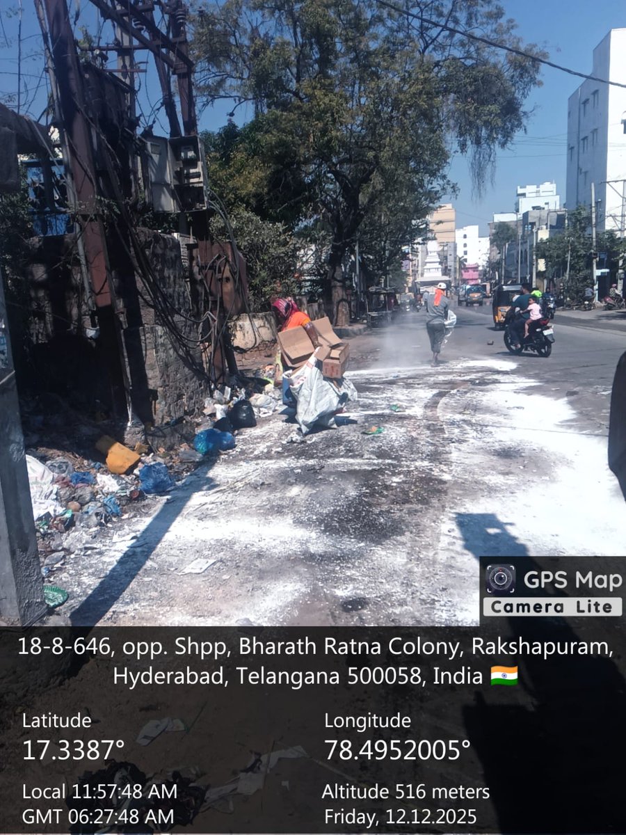 AMOHcircle8's tweet photo. @Karanth31740919 @GHMCOnline @CommissionrGHMC @gadwalvijayainc @TelanganaCMO @revanth_anumula Complaint attended https://t.co/JUucYL1mpU
