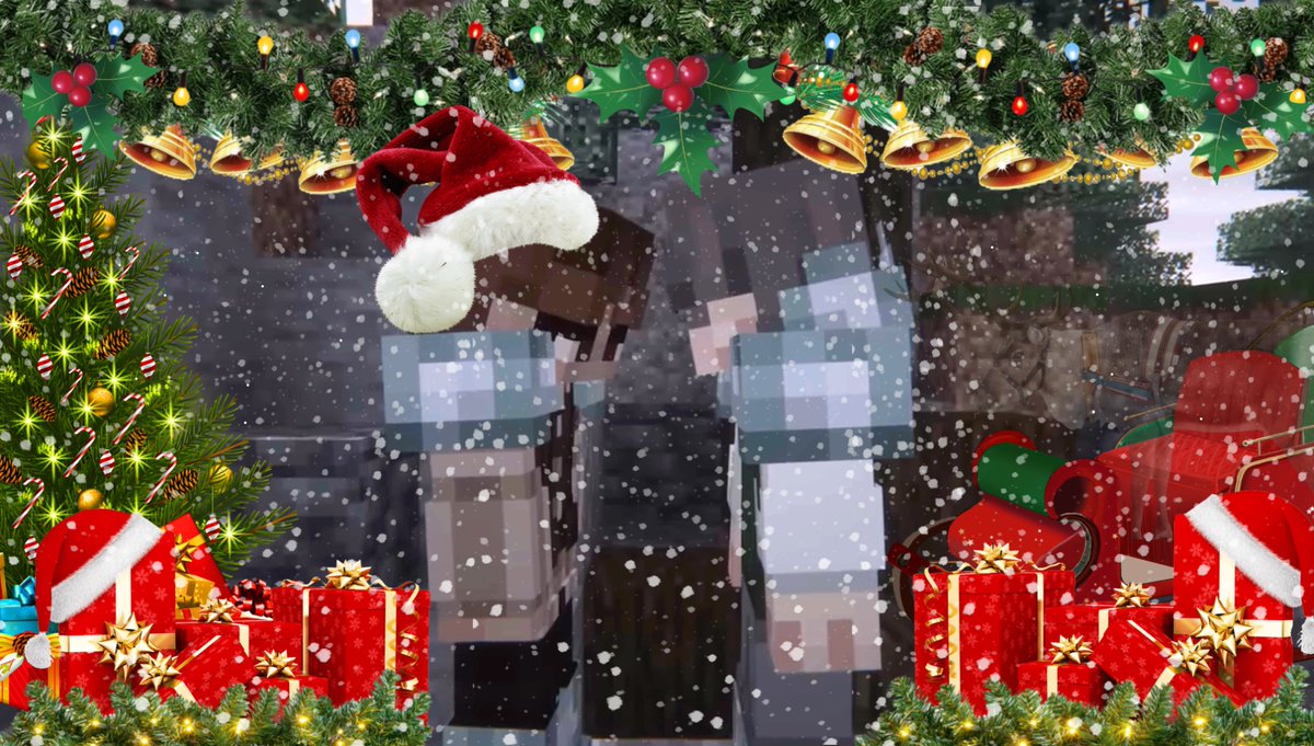 2799 gifts i delivered with my BARE hands, and you think that FIVE of you can be jollier than me?? these halls will be decked with YOUR boughs of holly, avid, but not before you see everyone you know from the north pole spread CHRISTMAS CHEER. i'll leave you some of the toys.