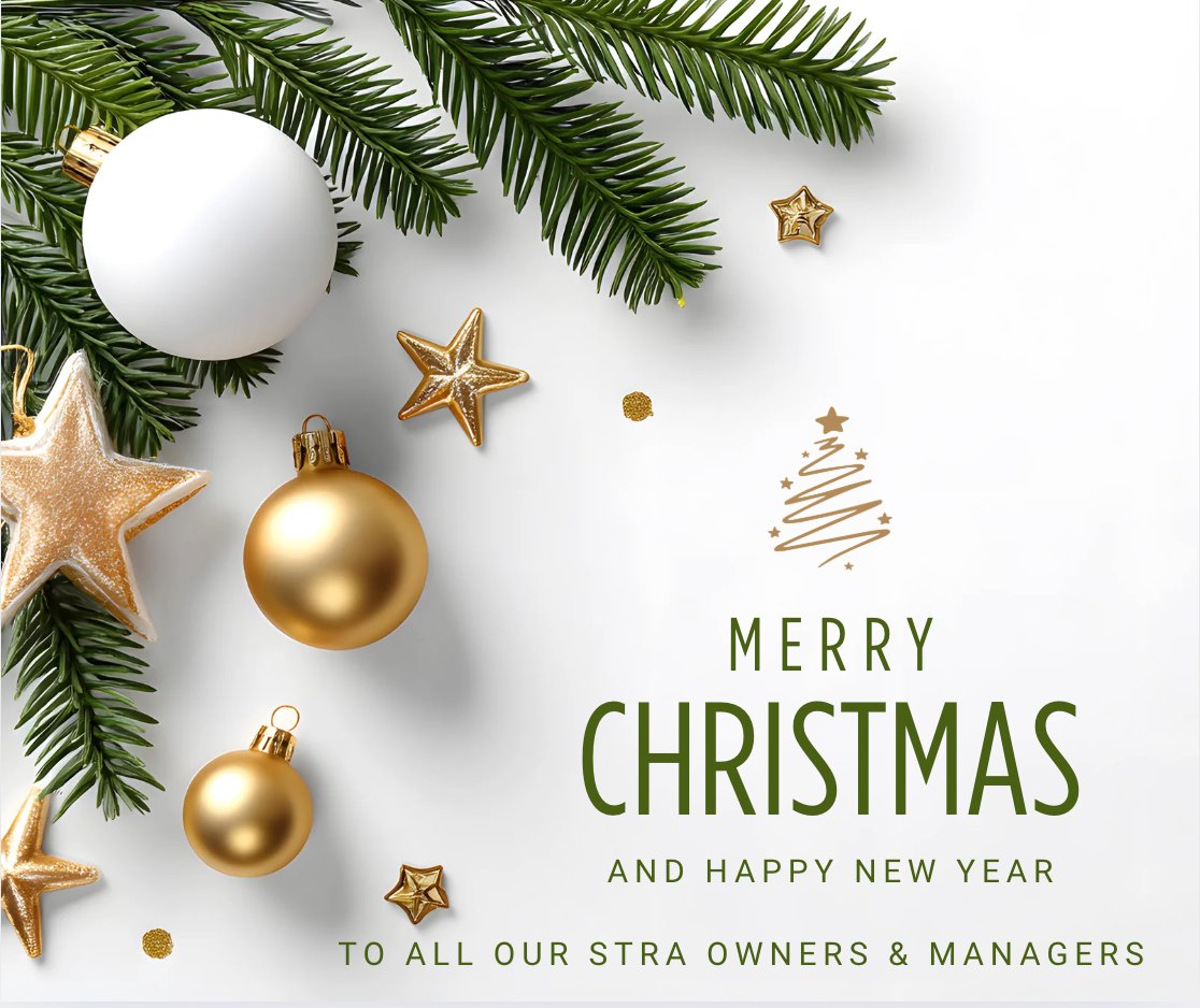 SupportSTRs's tweet image. Merry Christmas to all our STRA industry friends from around the globe.