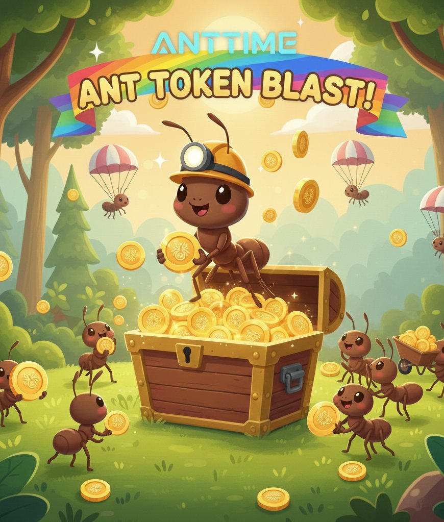ANTTIME_NET's tweet photo. ANTGround Launch Coming Soon — ANT Giveaway Event (Total 1,000,000 ANT) 🚀

Share a verification screenshot showing that you hold 5,000+ ANTTIME Tokens
(Example: MetaMask ANT balance, or a cropped screenshot showing your ANT balance on a CEX/DEX)

From all valid entries, 10 winners will be selected to receive 100,000 ANT each 🎁

📅 Period: Until the ANTGround launch (scheduled for mid-January)
🏆 Reward: 100,000 ANT per winner — 10 winners
📝 How to join: Comment with
• Your ANT Token balance screenshot
• Your ANTTIME ID

TIP
The more ANT Tokens you hold, the higher your chance of winning!

If participation grows, the number of winners and/or reward amounts may be increased.

ANTGround is scheduled to launch in mid-January.
It will become a new gateway to earning ANT Tokens through gameplay.
A system is also planned that will provide bonus ANT Tokens based on ANT holdings.
By accumulating ANT in advance, you may receive bonus rewards in ANTGround after launch.
(ANTGround systems and details are subject to change.)

More details will be announced gradually through our official ANTTIME channels — stay tuned! 🚀
#AirdropCrypto #Events #anttime #antground