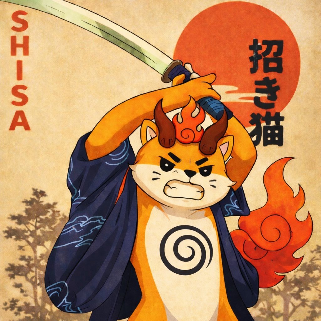 $SHISA ⛩️ WILL BREAK ALL JEETS