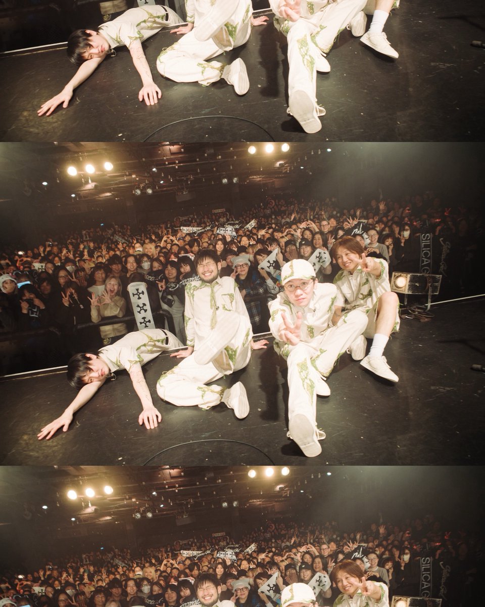 [𝗦𝘆𝗻.𝗧𝗛𝗘.𝗦𝗶𝘇𝗲 𝗫] ‣ 𝗝𝗔𝗣𝗔𝗡 𝗧𝗼𝘂𝗿 𝟮𝟬𝟮𝟱

‘Syn.THE.Size X’ JAPAN Tour 2025에 함께해주신 많은 분들께 감사드립니다. 실리카겔이 선보일 또 다른 생명력과 그 가능성을 기대해주세요.

Photo by Hayato WATANABE <a href="/hayatowatanbe/">Hayato Watanabe 渡邉隼</a>