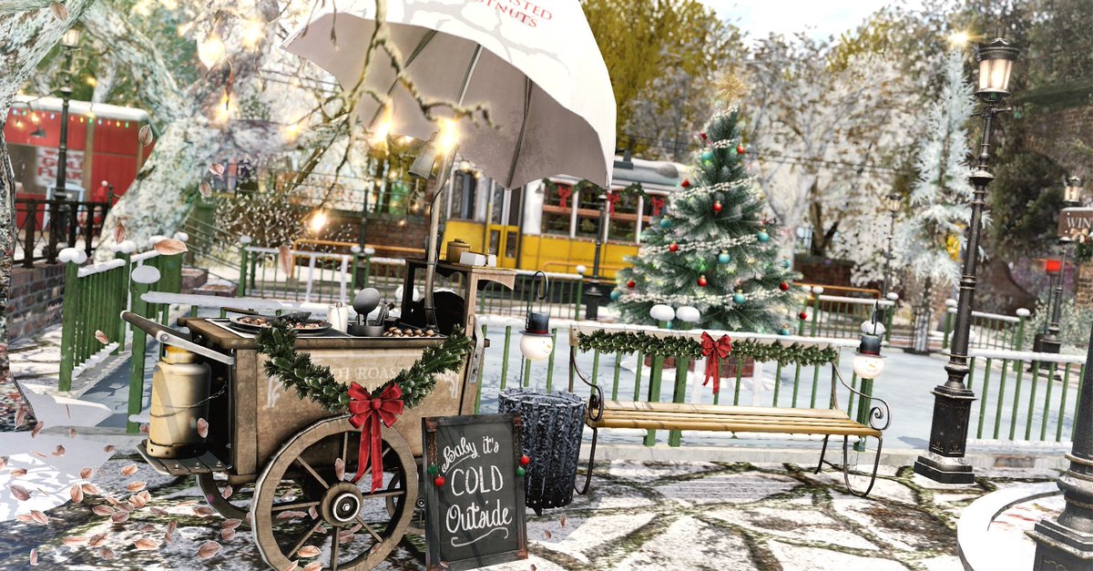 今日の一枚📷
hi-cafeの庭にある焼き栗屋台を撮ったやつ🌰
カートをクリックすると焼き栗が受け取れます☺︎

..:: hi-cafe ::..
maps.secondlife.com/secondlife/Spr…