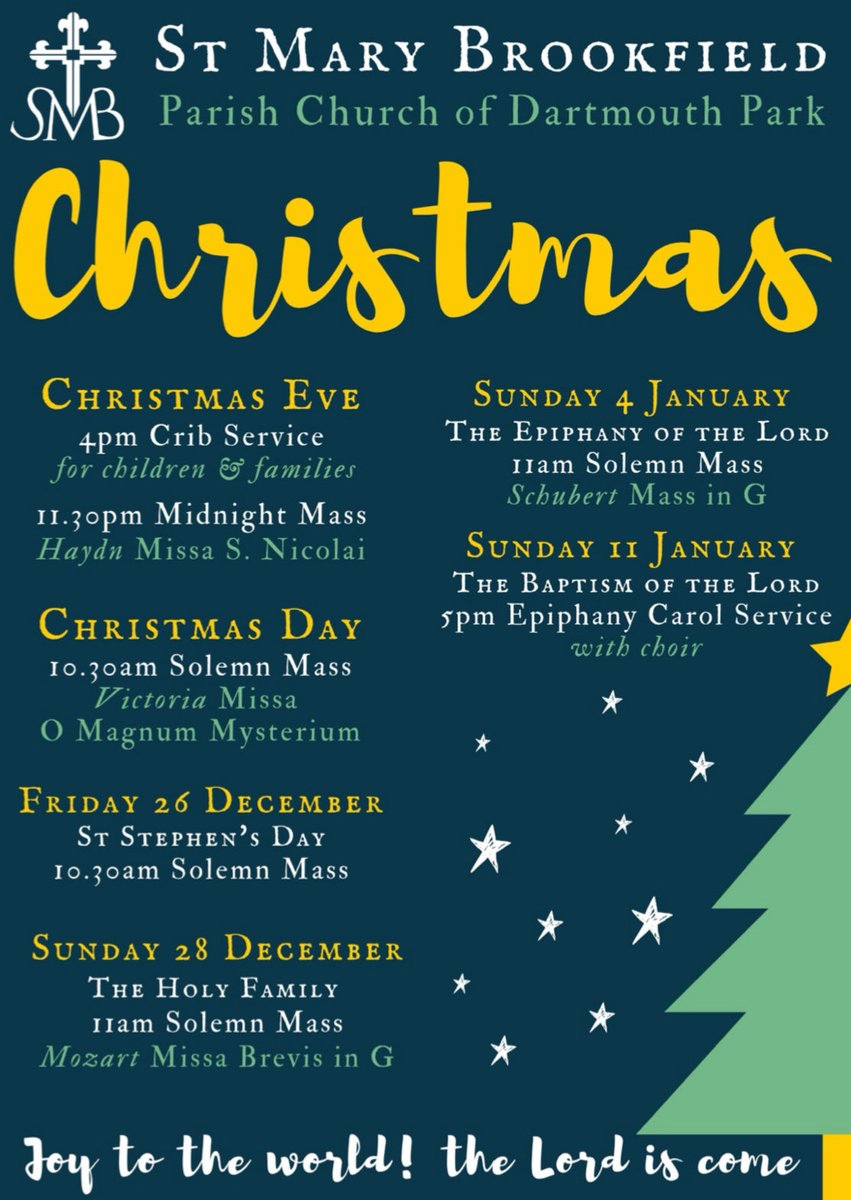 Celebrate Christmas with us at St Mary’s!