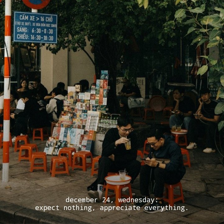 december 24, wednesday...