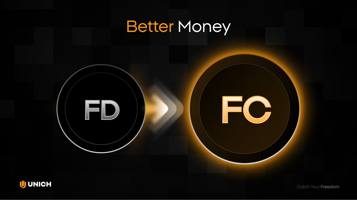 There are solid reasons why FD is being converted into FC instead of FD being converted into UN.

This structural decision is to support the long-term direction of Unich Network and to protect user interests across the ecosystem. 👇