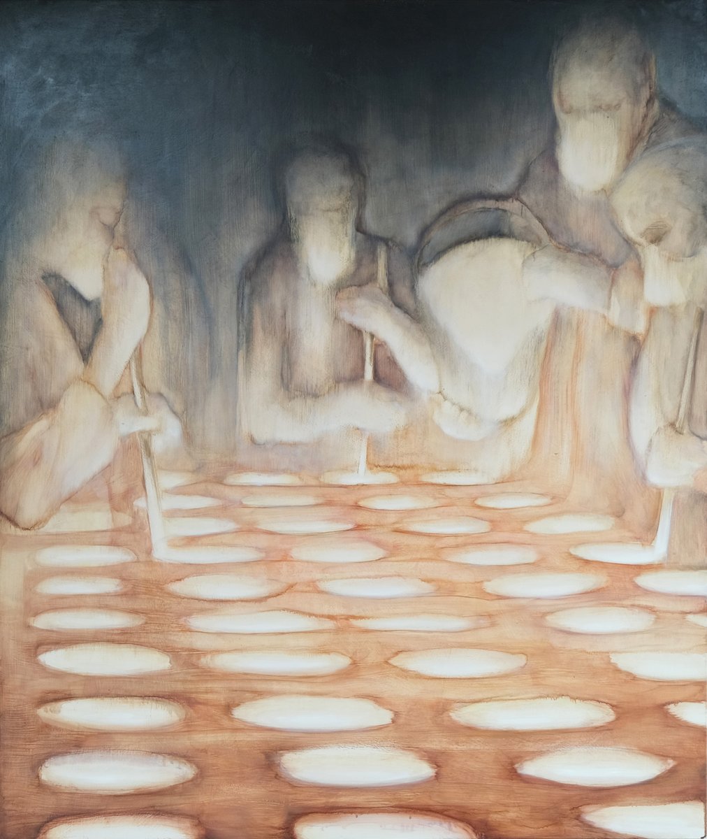 🎨 Scary Symbolism dives into the dark and uncanny, using allegory, myth, and dreamlike imagery to explore fear, mortality, and the subconscious. 

🖌️ From Adrienne Arth to Hanna Dubey, Alisa Chernova and Yasuo Kiyonaga artists use shadowy forms and symbolic objects to provoke