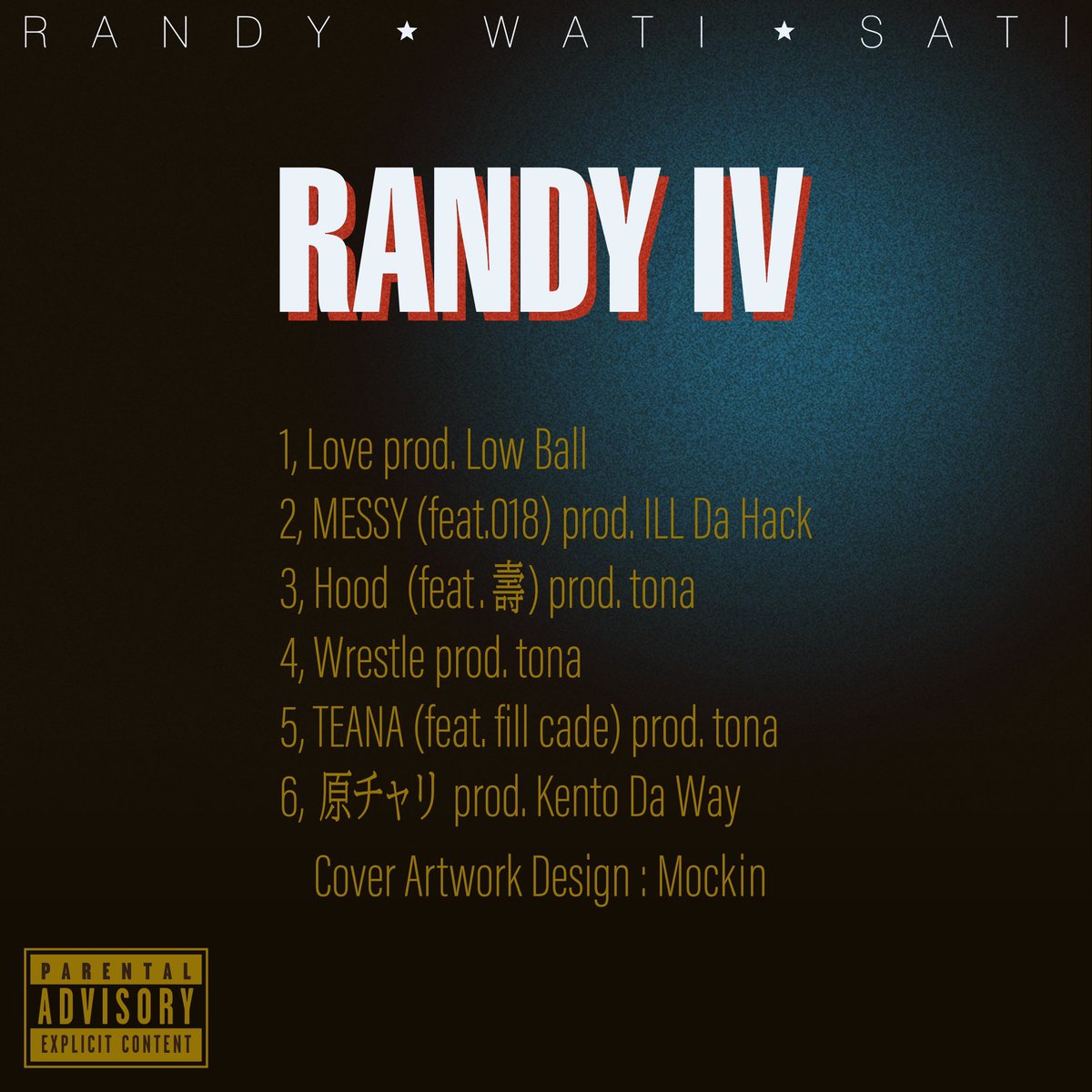 akawa_choi's tweet photo. 【OUT NOW】

Randy Wati Sati - RANDY Ⅳ

https://t.co/MTJcIYyQTL

1, Love
2, MESSY (feat.018)
3, Hood (feat.壽)
4, Wrestle
5, TEANA (feat.fill cade)
6, 原チャリ https://t.co/DMt9tYMSTT
