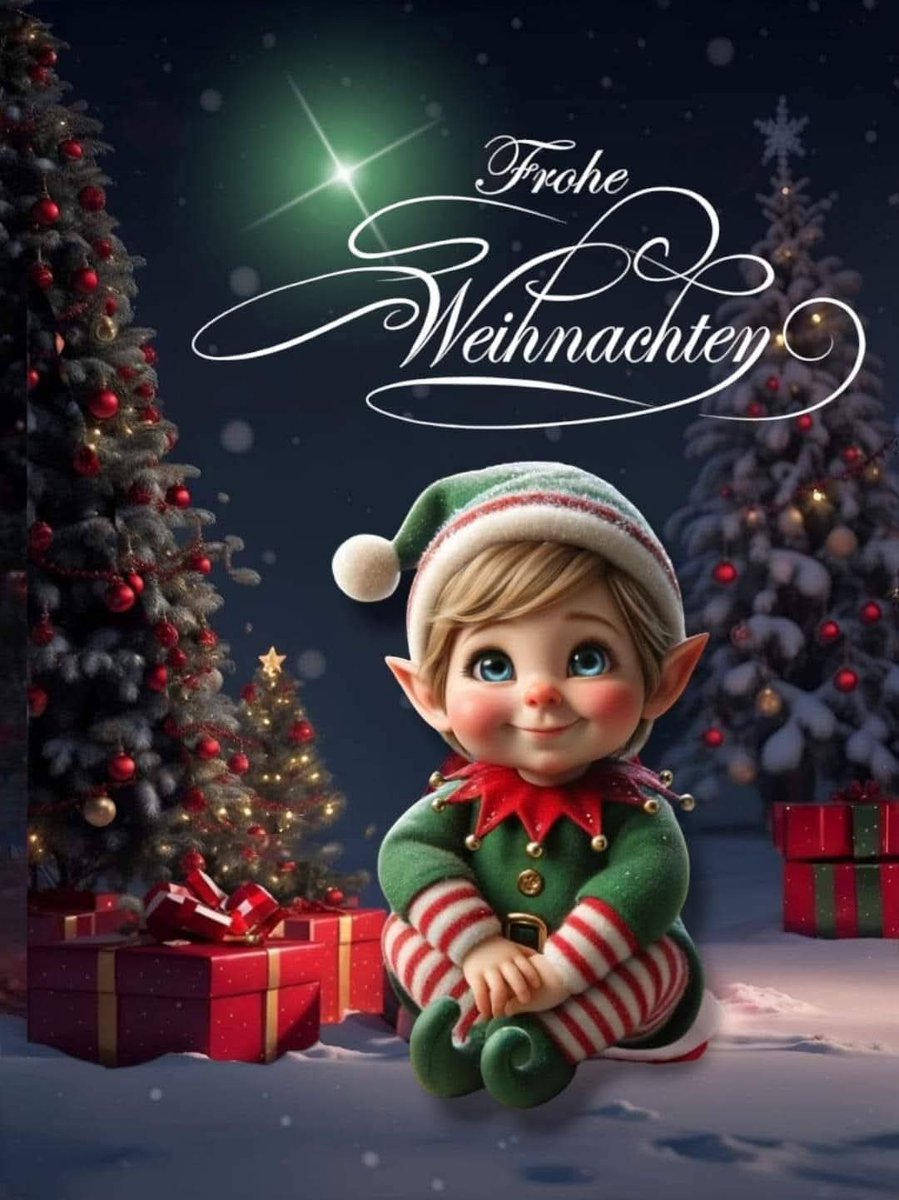 Guten morgen ihr lieben ich wünsche euch allen eine besinnliche Weihnachtszeit erholt euch gut genießt die Zeit mit euren Lieben denkt an die die nicht  mehr da sind 
Genießt euer Essen eure Tradition 
Frohe Weihnachten 
Wünscht euch Seelchen mit Familie ♥️