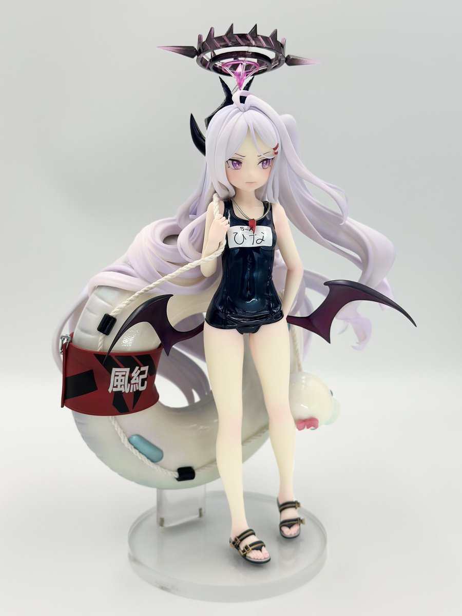 空崎ヒナ完成

#ガレージキット #ブルアカ #空崎ヒナ #フィギュア