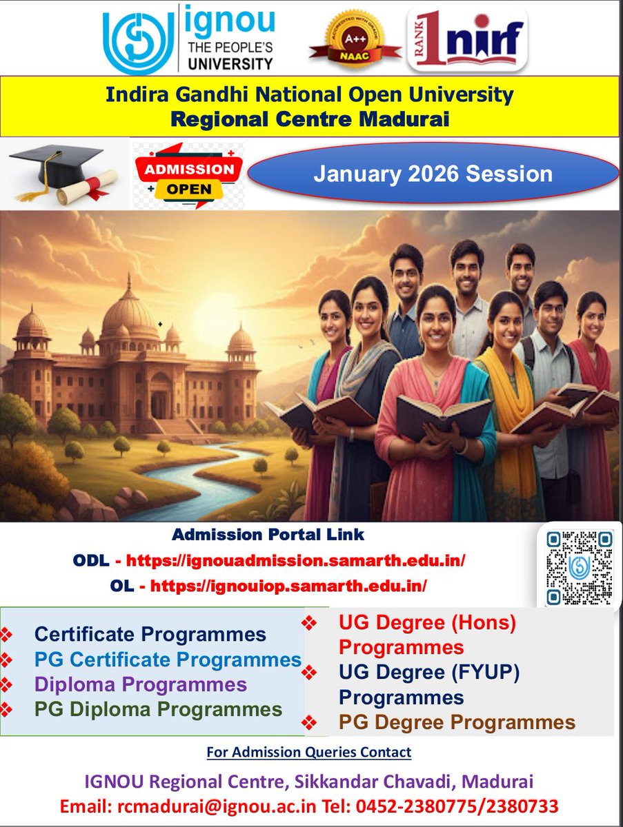 ignourcmadurai tweet media