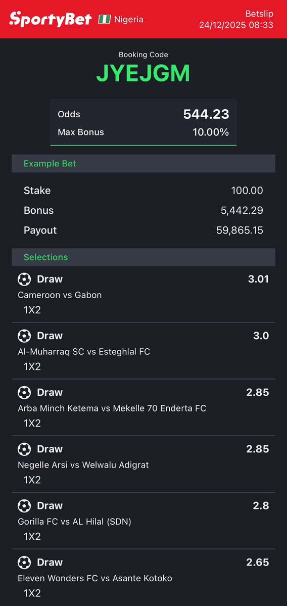 Blessyon30's tweet image. VVW8VR — 6/6

JYEJGM — 6/6

MVK72X — 5/6 

TF9B8A — Combined