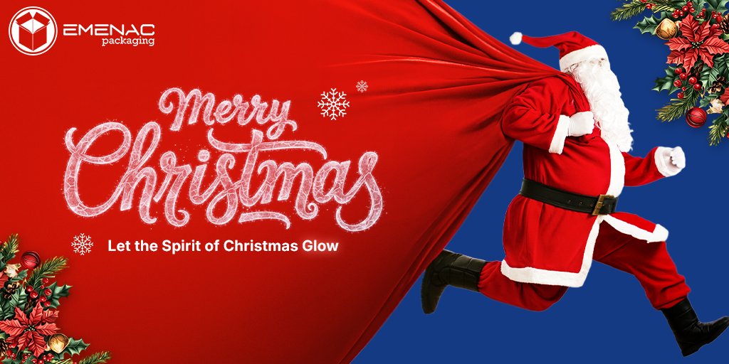 Crank up the carols and pass the mince pies, Christmas Day has officially arrived. Emenac Packaging UK celebrates the magic of the season and wishes everyone a Merry Christmas.🎄✨
.
.
.
#EmenacPackagingUK #ChristmasDay #MerryChristmas #ChristmasVibes #HolidaySeason #FestiveMood