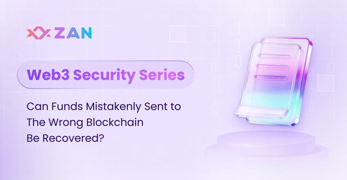 Sent your #crypto to the wrong chain? Panicking? Don’t lose hope yet—your funds might be recoverable!

We recently updated an article revealing how to recover funds mistakenly sent to the wrong #blockchain.

🧵 1/