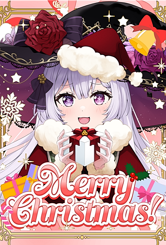 Gekkamarozea's tweet photo. おはー🎶︎🌟
𝑴𝒆𝒓𝒓𝒚 𝑪𝒉𝒓𝒊𝒔𝒕𝒎𝒂𝒔🎄🎅✨

みなの者ぉ〜❗
ロアから、心を込めたプレゼントだぞ💜

受け取ってね〜❗
中身は開けてからのお楽しみ✨

中身❓だいじょうぶ〜❗

ロアが想いを込めて選んだ、あったかいものだからネ🌟

今日はどんな一日でも、心がふわっと軽くなります様に💜

#おはようVtuber
#おはようVライバー