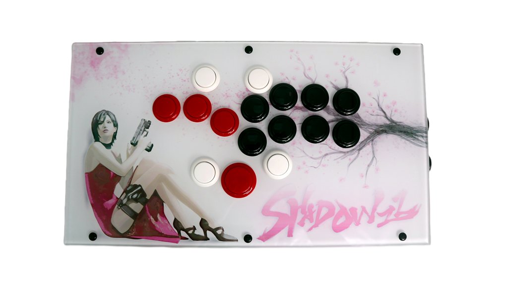 FightBoxArcade_'s tweet photo. FightBox F-Pro Arcade Game Controller Custom Panel Project 24/12/2025 
https://t.co/7D9yiuOPEs
💗Classic All Button + 5 Buttons
💗Custom Artwork
💗Sanwa OBSF-24 button + OBSF-30 button
#fightboxarcade #fightstick #fightinggames #joystick #StreetFighter6 #TEKKEN8 #FGC #FPRO https://t.co/el0ZSgVUo3