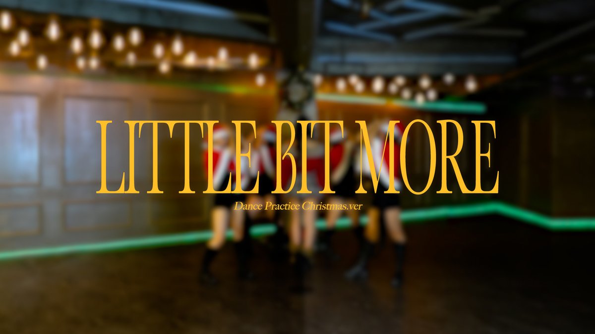 수진 (SOOJIN) ‘Little Bit More’ Christmas Ver.
🔗 youtu.be/WtJf4esBzVo

#수진 #SOOJIN