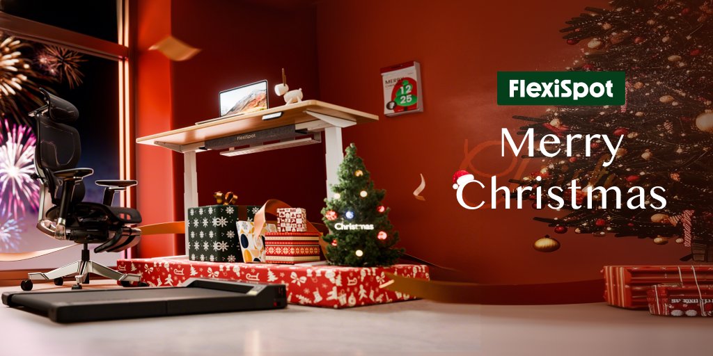 🎁 The moment of unwrapping, the shared smiles, the warmth of home.

✨These are the moments we wait for all year.

🪄Today, the magic becomes real.

🎄Merry Christmas from our FlexiSpot family to yours!

#MerryChristmas #ChristmasDay #FlexiSpot #HolidayAtHome #SeasonOfJoy