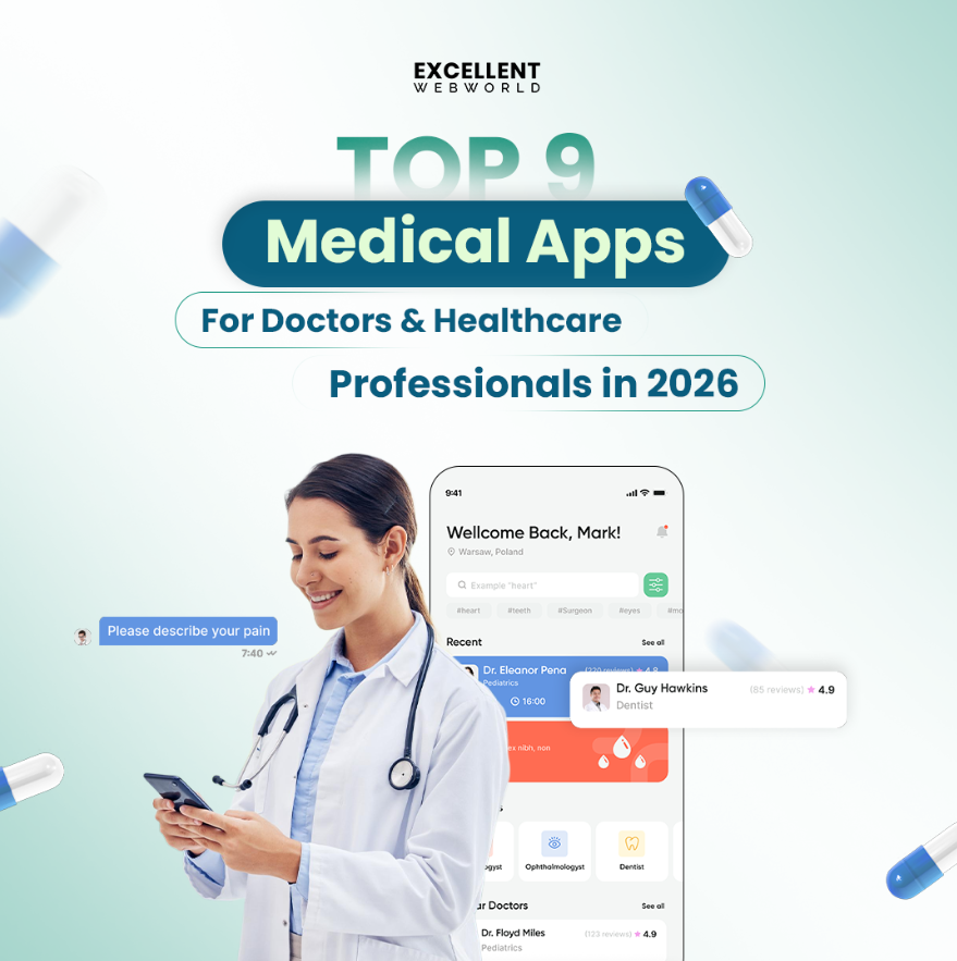 excellentweb's tweet image. Better decisions don’t come from more tools, they come from the right ones.
Here are 9 medical apps doctors are using in 2026: excellentwebworld.com/top-medical-ap…
.
.
#medicalapps #doctorslife #healthcaretechnology #medicalsoftware #healthcareapps