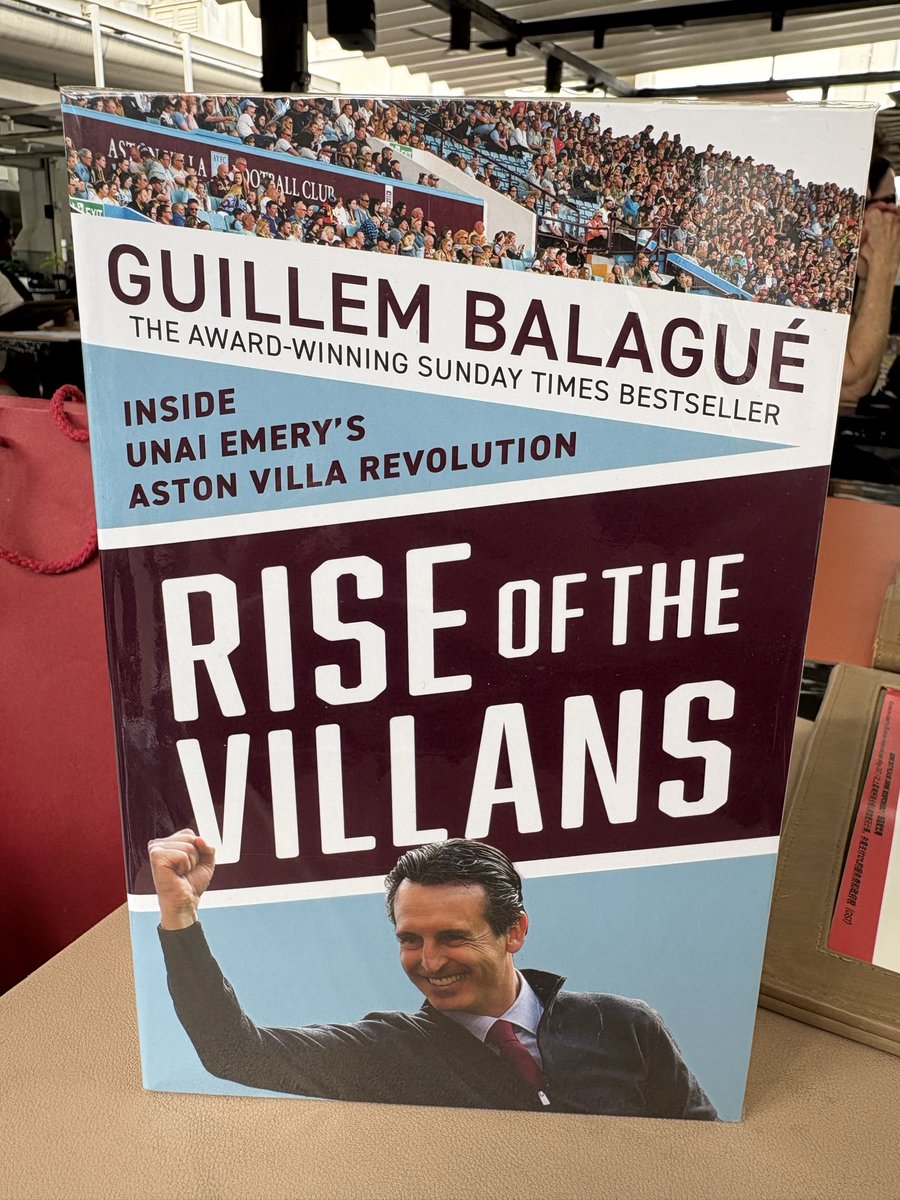 Look what we just found in Singapore! 👀👀<a href="/GuillemBalague/">Guillem Balague</a> Thank you for everything that you are doing connected with the Villa. Let us know if you’re ever in South East Asia and we will look after you! UTV