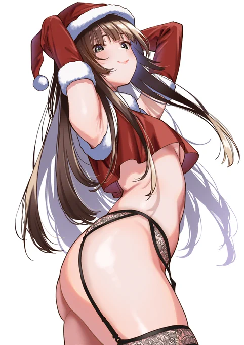 メリークリスマス!なので裡沙ちゃんです( ˘ω˘ )