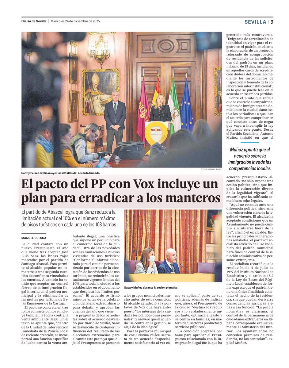 🏴‍☠️ Nos comprometimos a acabar con los manteros. 

✔️Cuando damos nuestra palabra, cumplimos.