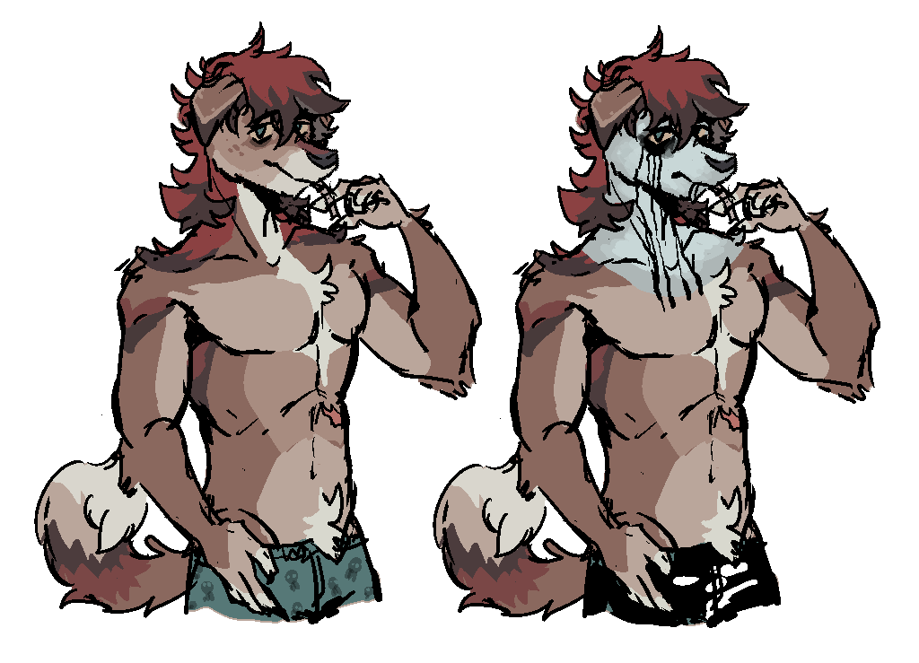 tsaacho's tweet image. drew oomfs sona