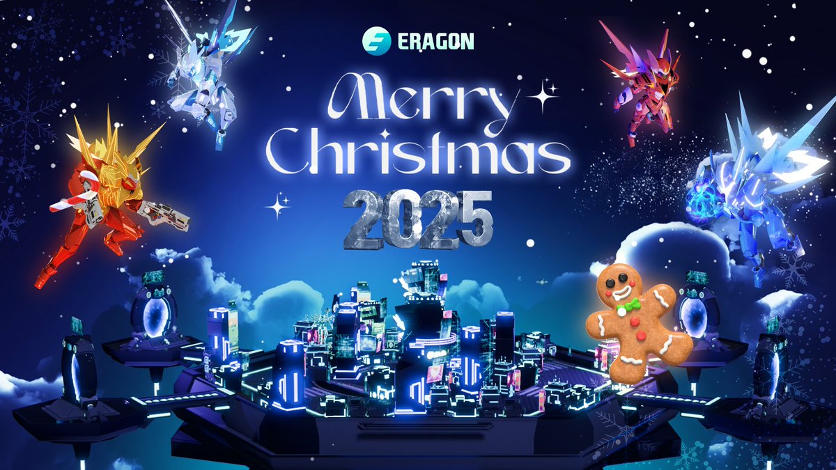 🎄 A Holiday Message from ERAGON 🎄

The most wonderful time of the year has arrived and ERAGON is sending warm Christmas greetings your way 🎅🎉

Wishing you a joyful, peaceful, and merry Christmas 🎄🤍❄️. Let’s enjoy the festive season and get ready for an amazing year ahead