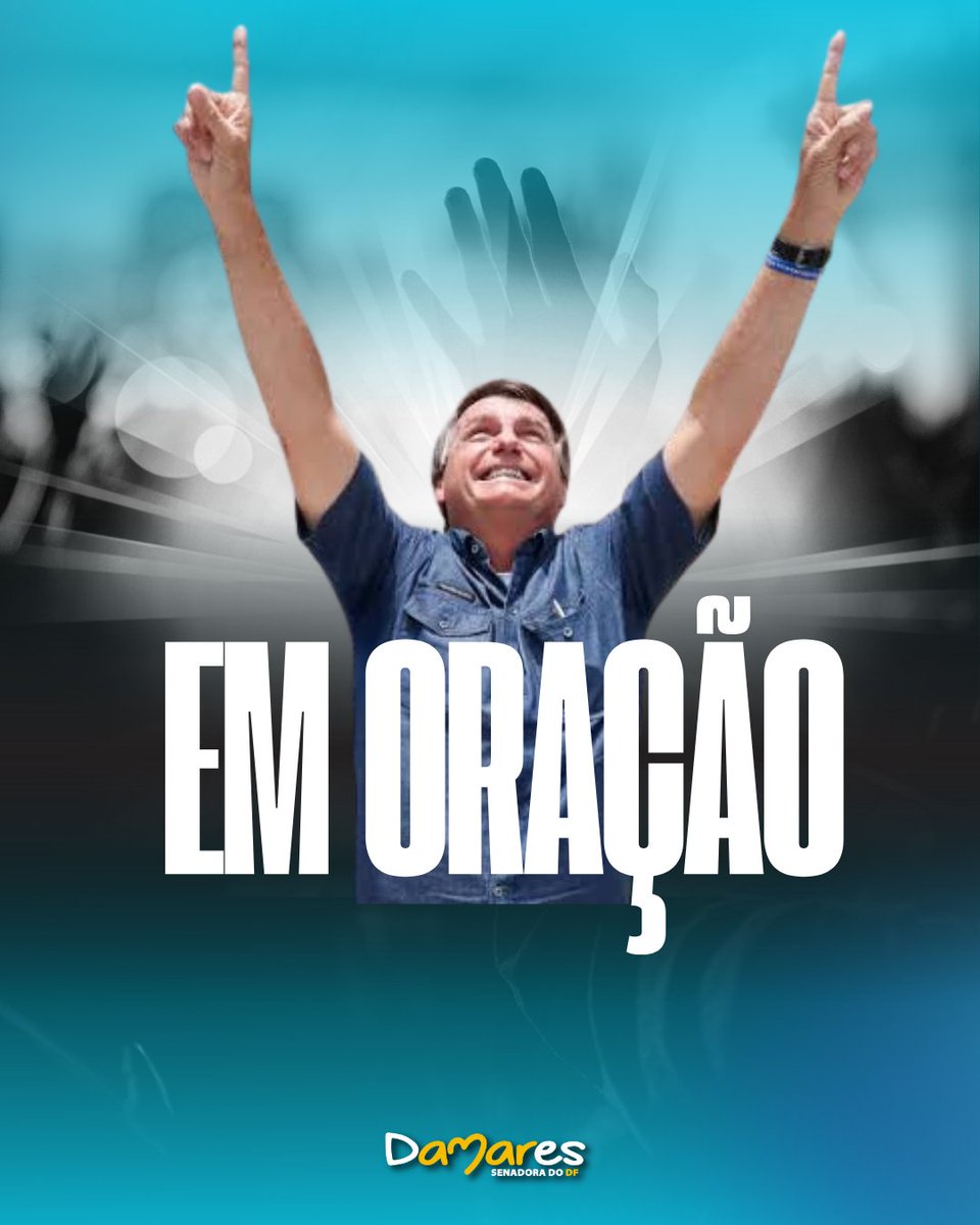 DamaresAlves's tweet photo. Que o Senhor abençoe a cirurgia do nosso amado líder e o livre de todo mal e perseguição https://t.co/Rf5lIs8ZrZ