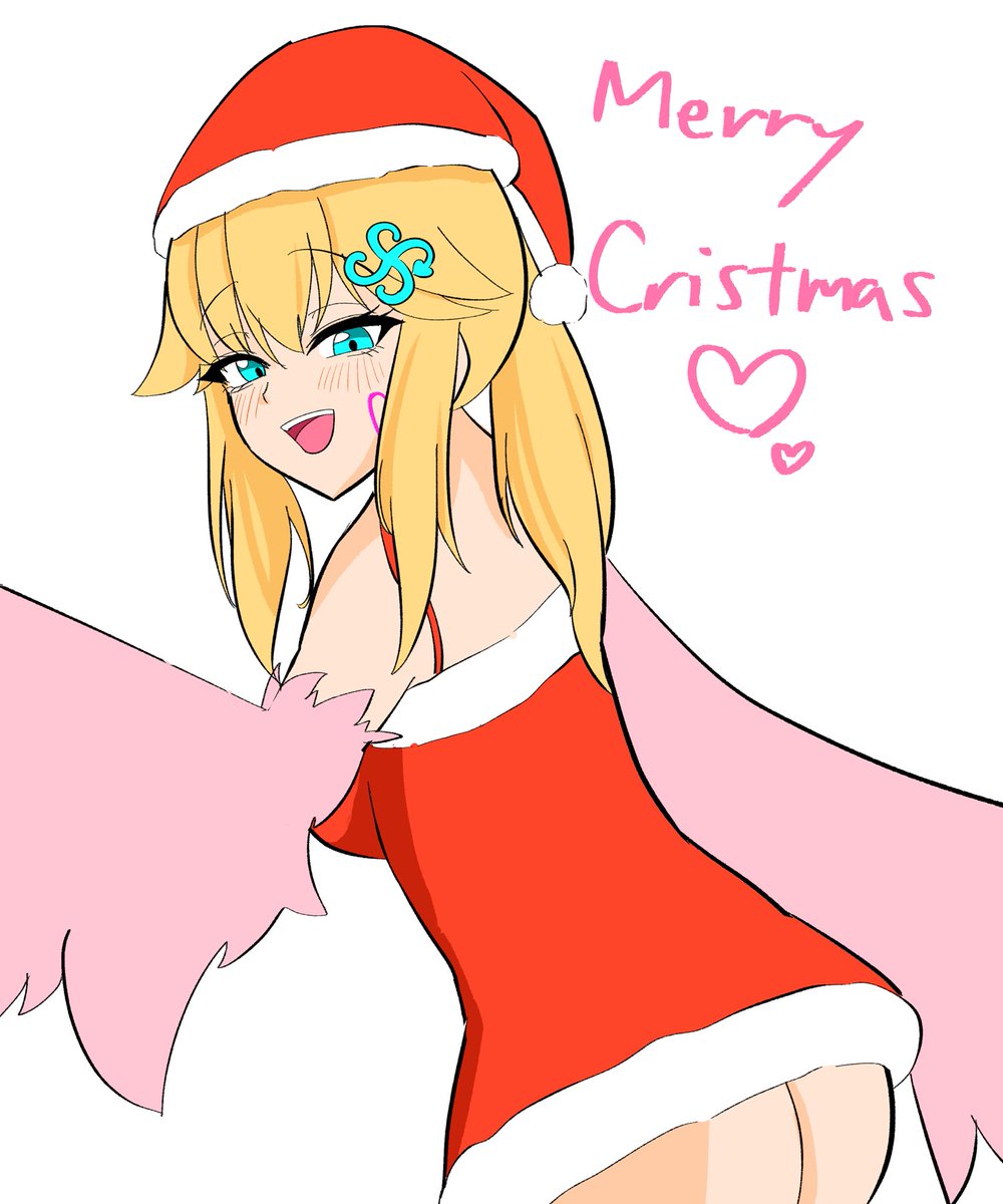 クリスマスエルムちゃんラクガキ