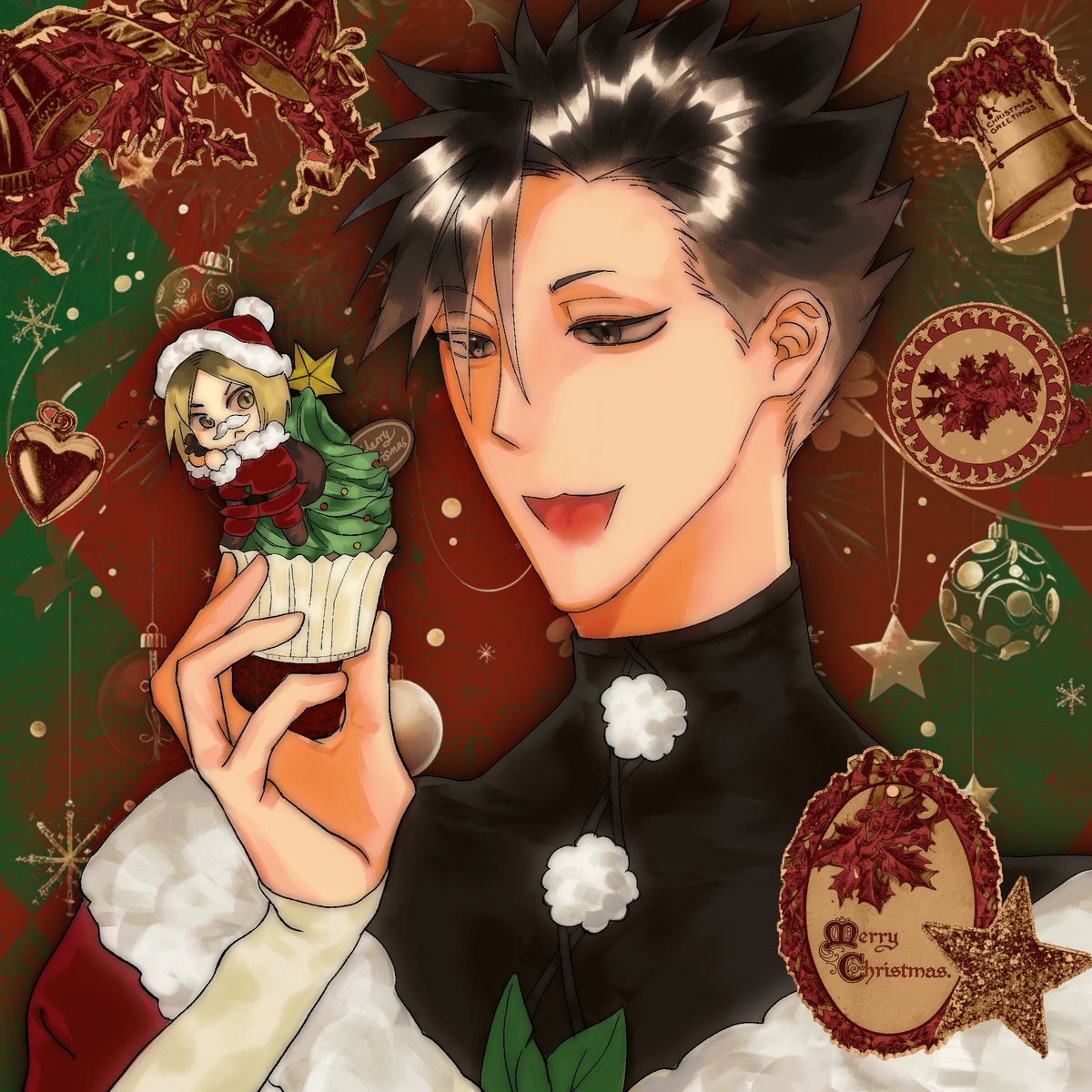 圣诞快乐🧁🧁
#kenkuro #研黑 #研クロ