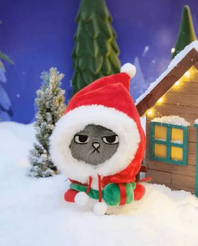 Merry Christmas Eve everynyan!! Meowmeowmeow!! I hope you sleep well and have all been good otherwise father tatpung will NOT be delivering your gifts!!