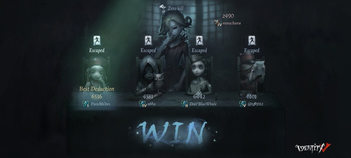malefyn's tweet photo. I'm playing Identity V. Fancy a game? https://t.co/jvgfirRz9c