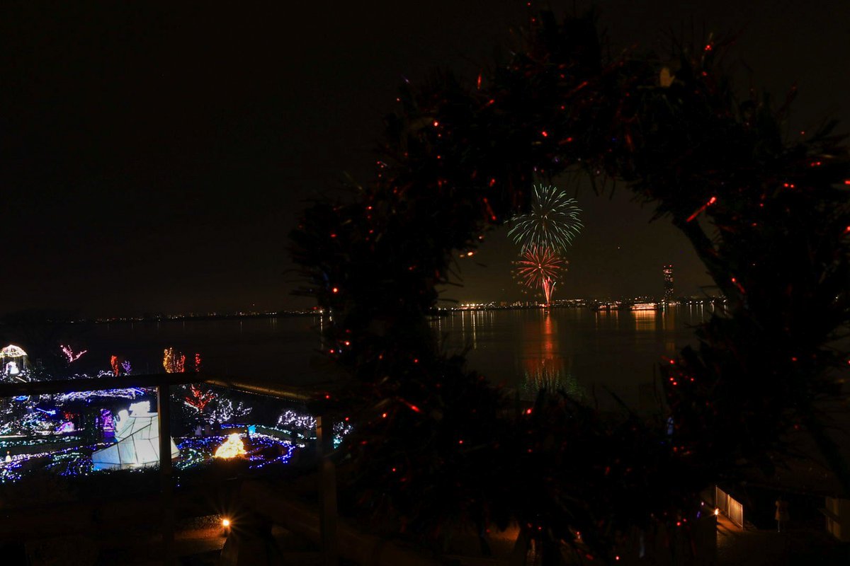クリスマスクルーズ花火🎆