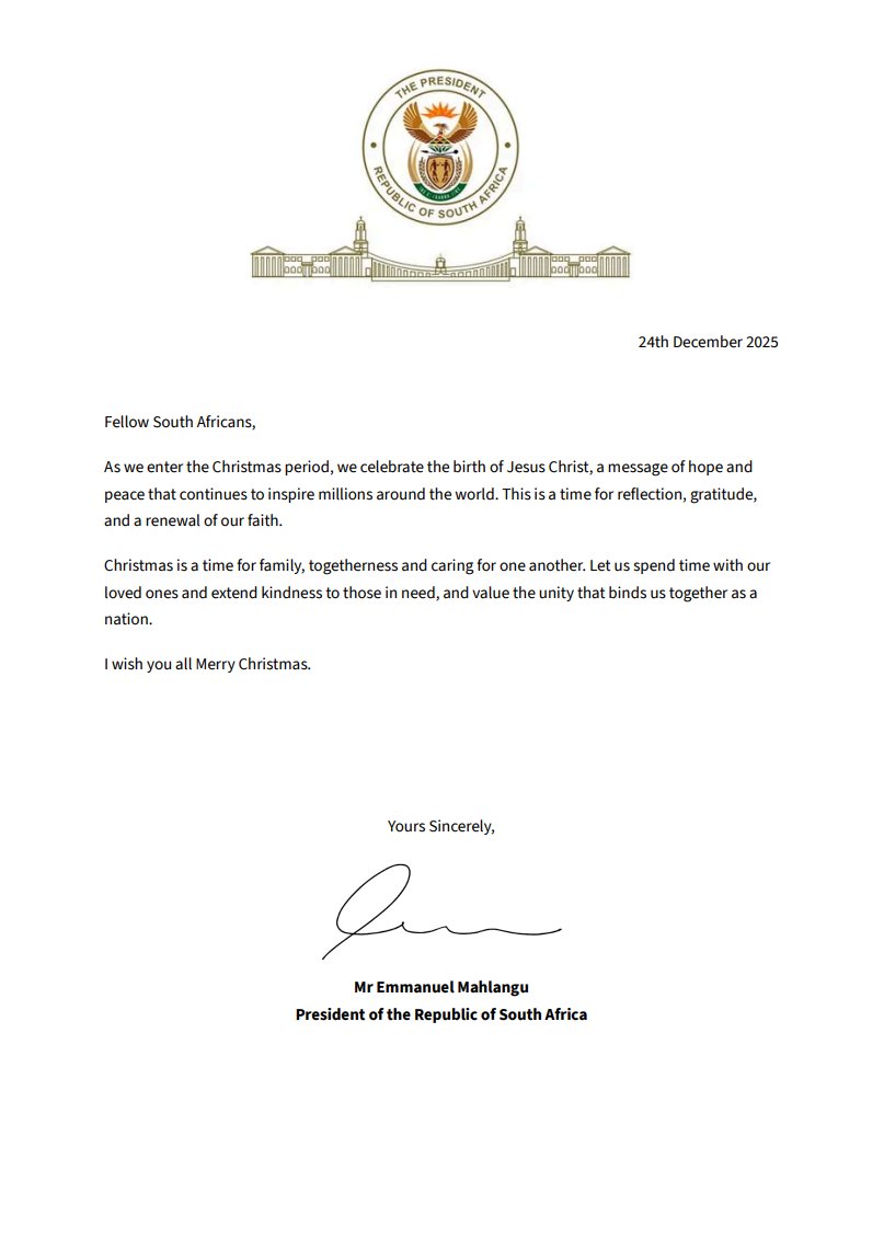 South African Government ROBLOX tweet media