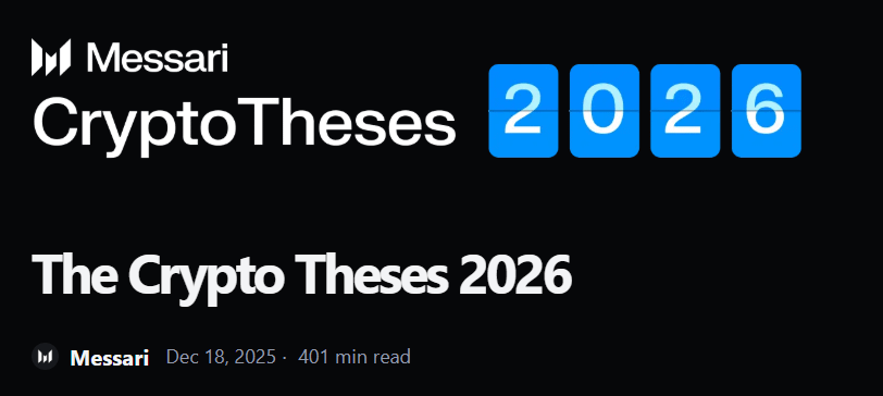 doubletop_io's tweet photo. We analyzed more than 50 predictions for 2026

There are Messari, Delphi Digital, a16z, Coinbase etc

That is over 100,000 words, but only 5 KEY takes to define the coming year

🧵👇: THREAD https://t.co/8mGq0cOR4F