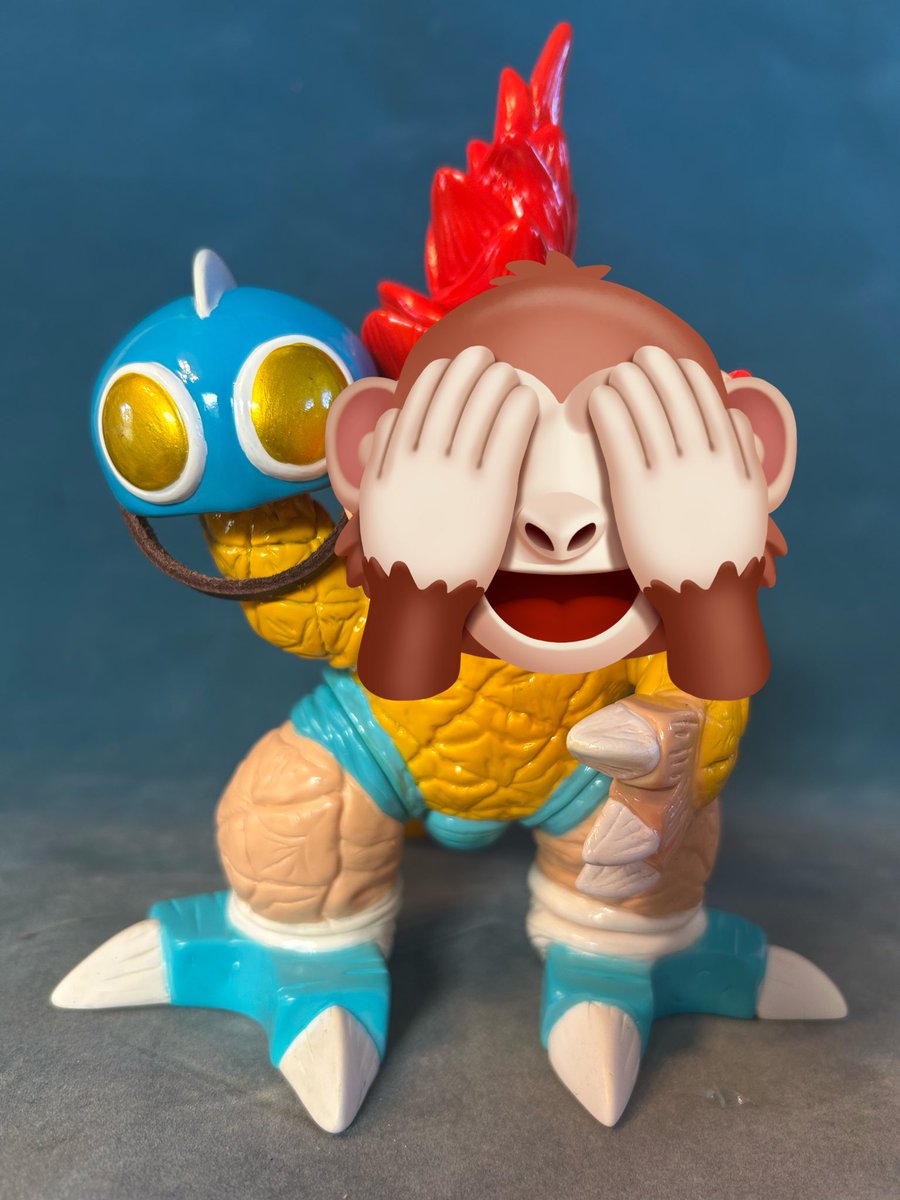 one off ソフビ果獣パインダム コタロウver. マスク外せますが、ご購入